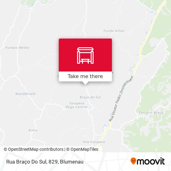 Rua Braço Do Sul, 829 map