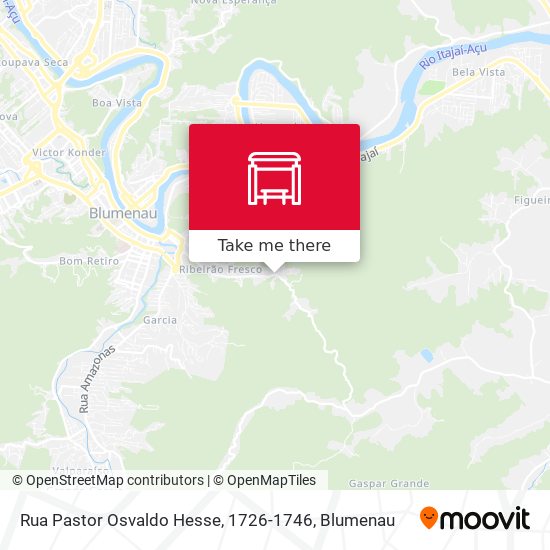 Rua Pastor Osvaldo Hesse, 1726-1746 map