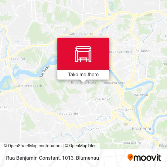 Rua Benjamin Constant, 1013 map