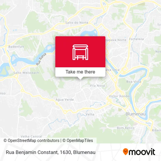 Rua Benjamin Constant, 1630 map