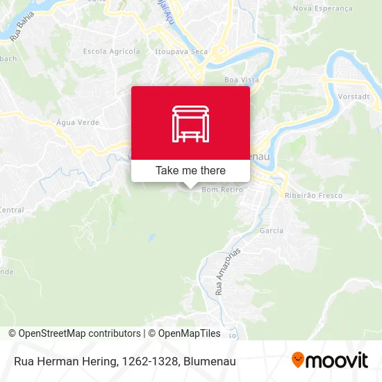 Rua Herman Hering, 1262-1328 map