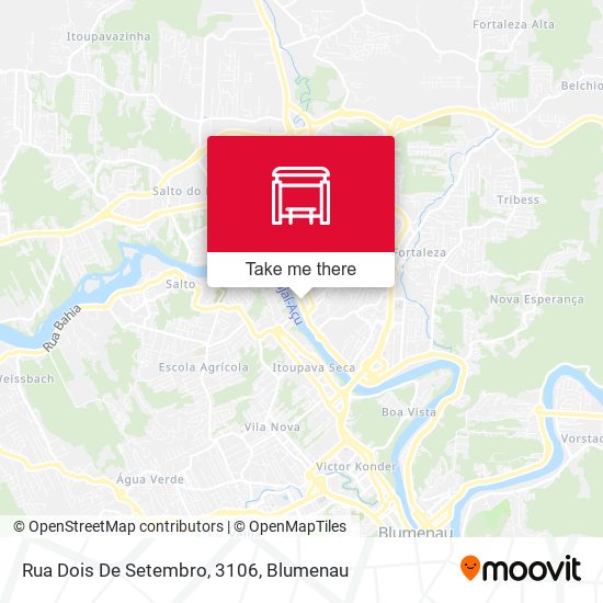 Mapa Rua Dois De Setembro, 3106