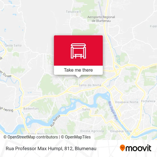 Rua Professor Max Humpl, 812 map