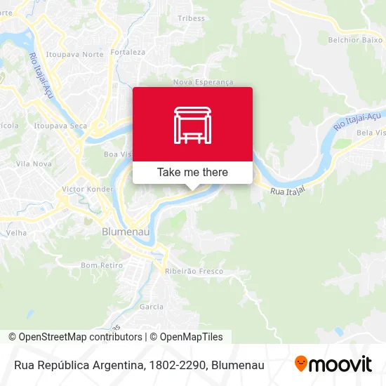 Rua República Argentina, 1802-2290 map