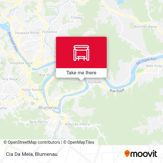 Cia Da Meia map