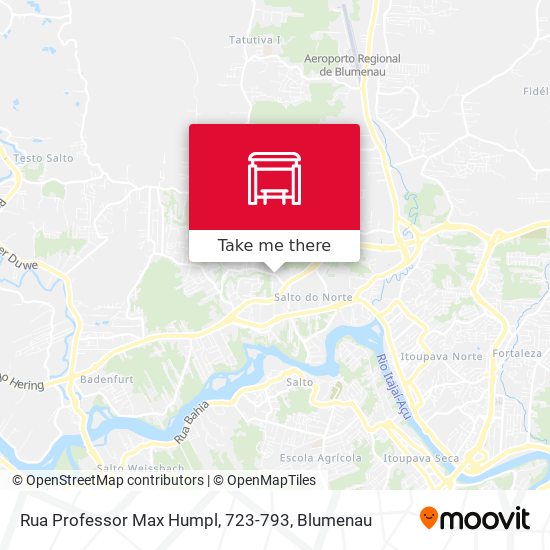 Mapa Rua Professor Max Humpl, 723-793