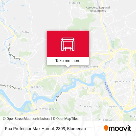 Rua Professor Max Humpl, 2309 map