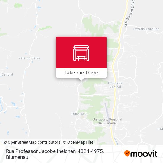 Mapa Rua Professor Jacobe Ineichen, 4824-4975