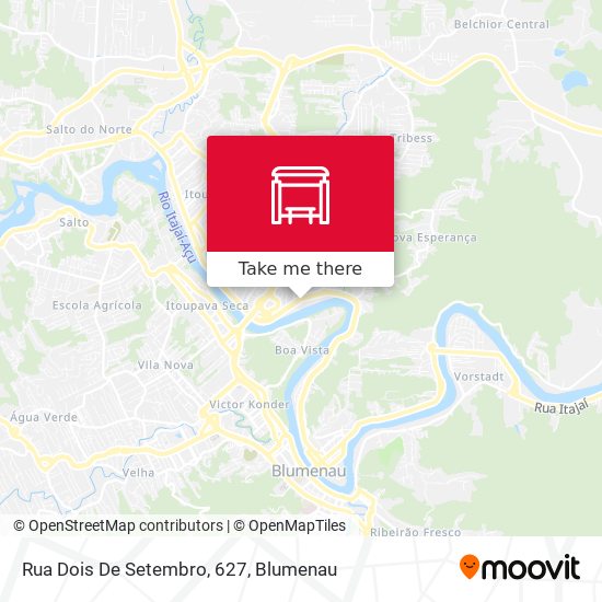 Rua Dois De Setembro, 627 map