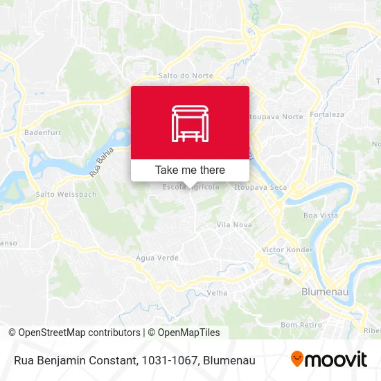 Rua Benjamin Constant, 1031-1067 map