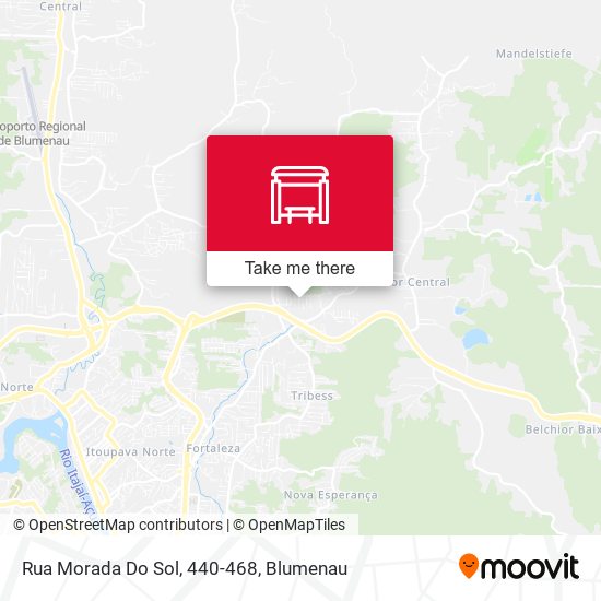 Mapa Rua Morada Do Sol, 440-468