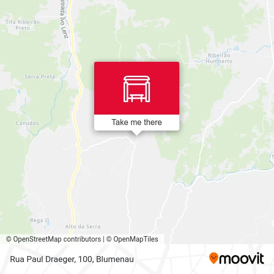 Rua Paul Draeger, 100 map
