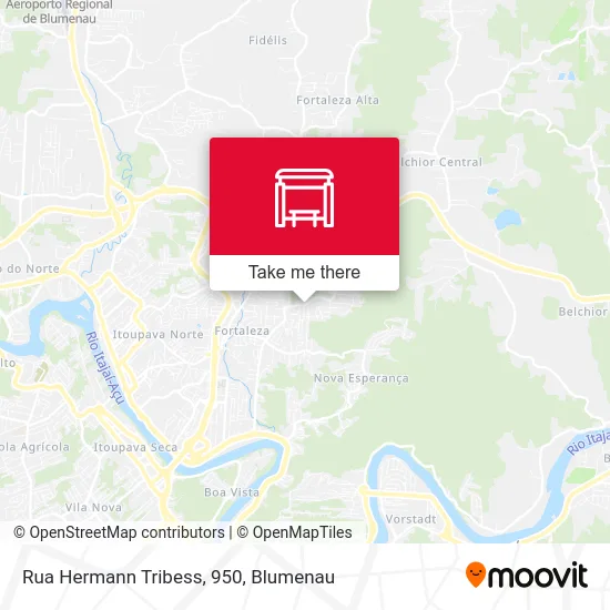 Rua Hermann Tribess, 950 map