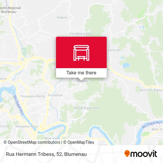 Rua Hermann Tribess, 52 map