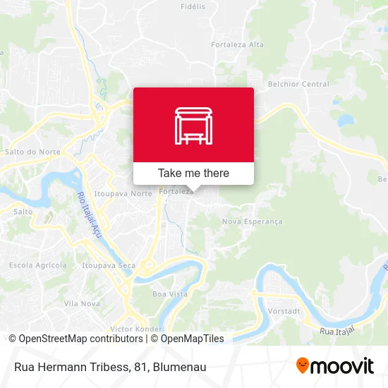 Rua Hermann Tribess, 81 map