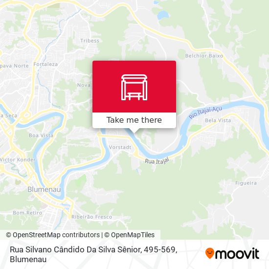 Rua Silvano Cândido Da Silva Sênior, 495-569 map