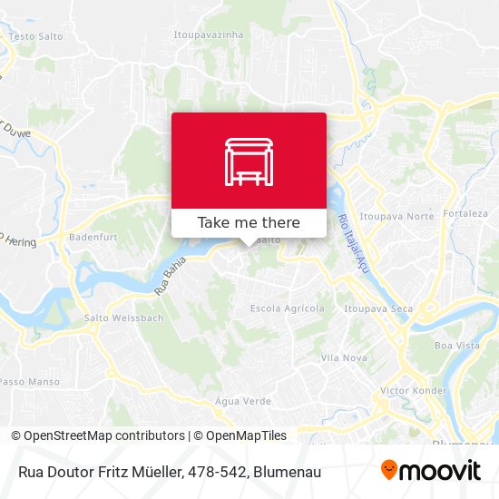 Rua Doutor Fritz Müeller, 478-542 map