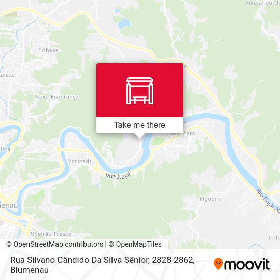 Rua Silvano Cândido Da Silva Sênior, 2828-2862 map