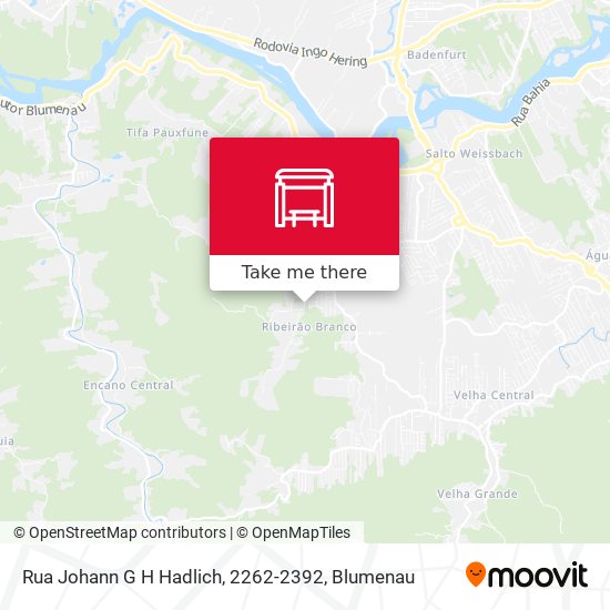 Rua Johann G H Hadlich, 2262-2392 map