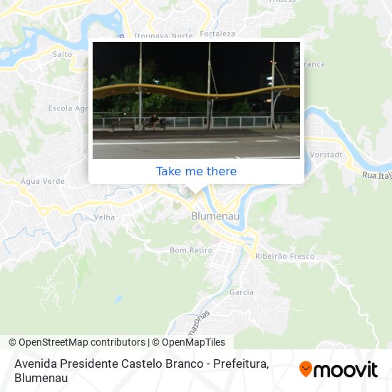 Avenida Presidente Castelo Branco - Prefeitura map