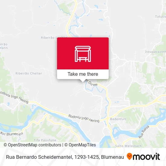 Rua Bernardo Scheidemantel, 1293-1425 map