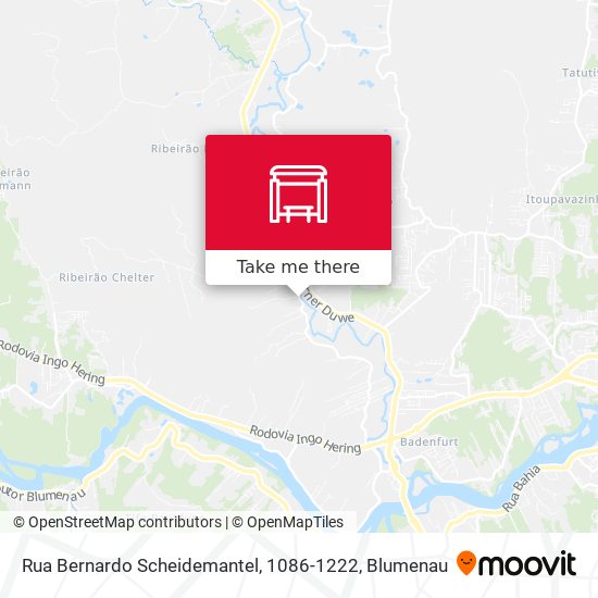 Rua Bernardo Scheidemantel, 1086-1222 map