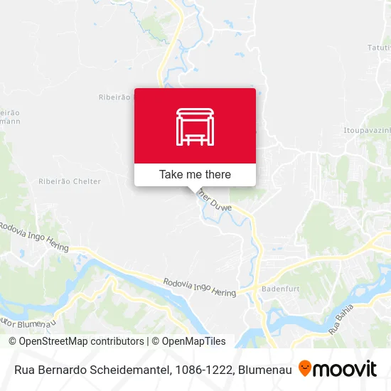 Rua Bernardo Scheidemantel, 1086-1222 map