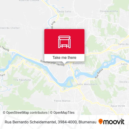 Rua Bernardo Scheidemantel, 3984-4000 map