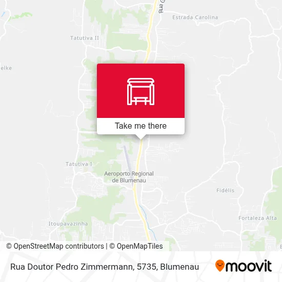 Rua Doutor Pedro Zimmermann, 5735 map