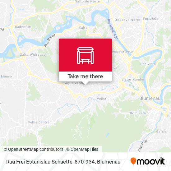 Rua Frei Estanislau Schaette, 870-934 map