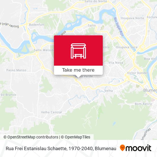 Rua Frei Estanislau Schaette, 1970-2040 map