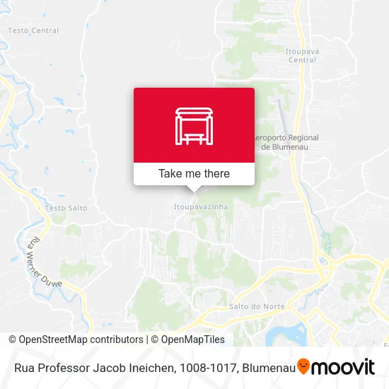 Rua Professor Jacob Ineichen, 1008-1017 map