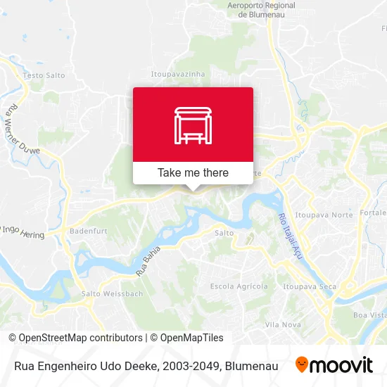 Rua Engenheiro Udo Deeke, 2003-2049 map