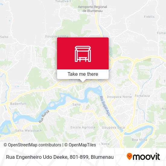 Rua Engenheiro Udo Deeke, 801-899 map
