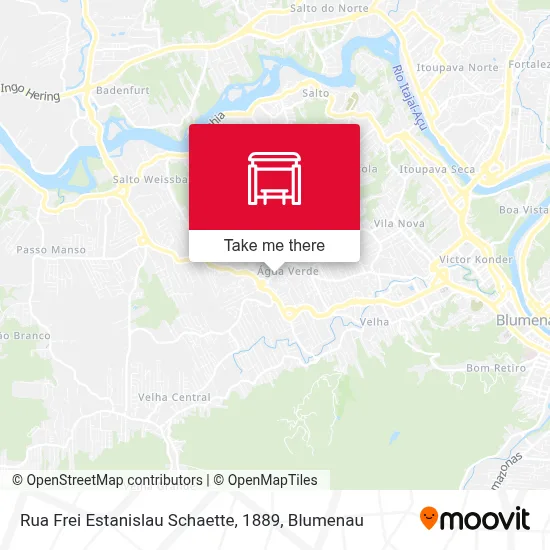 Rua Frei Estanislau Schaette, 1889 map