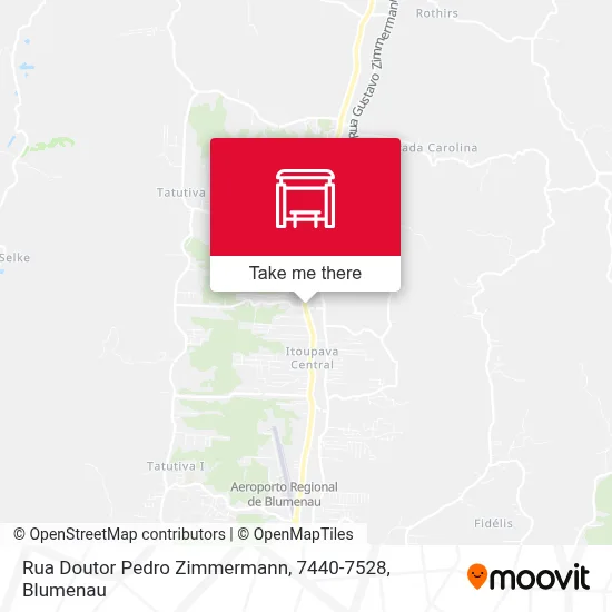 Rua Doutor Pedro Zimmermann, 7440-7528 map