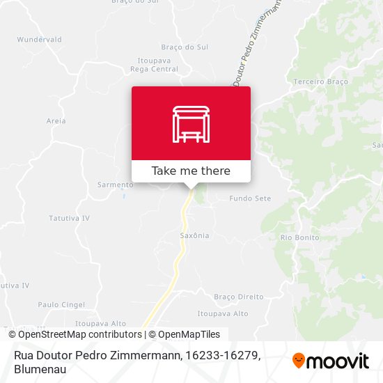Rua Doutor Pedro Zimmermann, 16233-16279 map