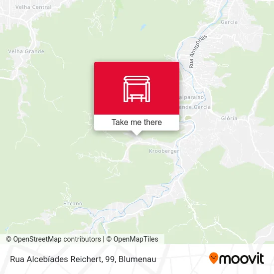 Rua Alcebíades Reichert, 99 map