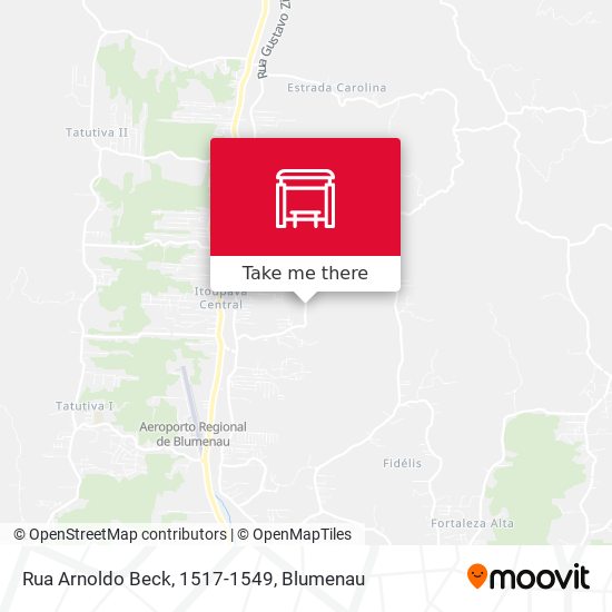Rua Arnoldo Beck, 1517-1549 map