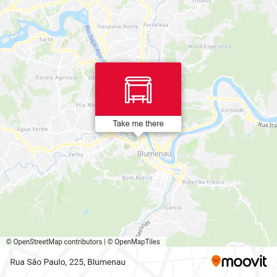 Rua São Paulo, 225 map