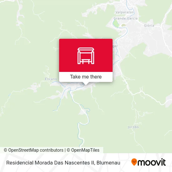 Residencial Morada Das Nascentes II map