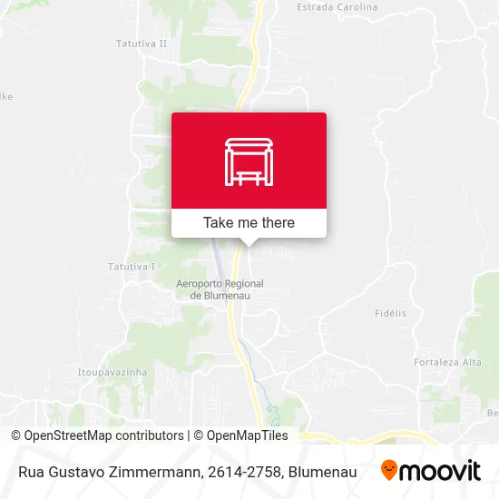 Rua Gustavo Zimmermann, 2614-2758 map
