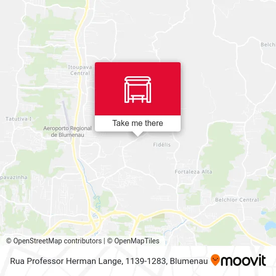 Rua Professor Herman Lange, 1139-1283 map