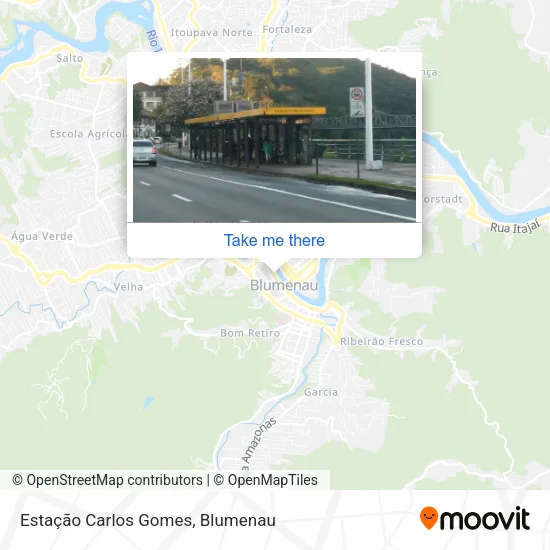 Estação Carlos Gomes map