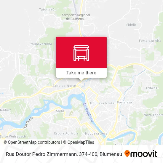 Rua Doutor Pedro Zimmermann, 374-400 map