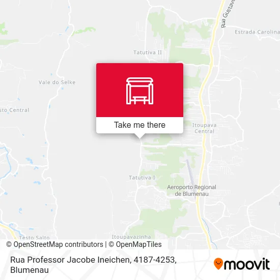 Rua Professor Jacobe Ineichen, 4187-4253 map