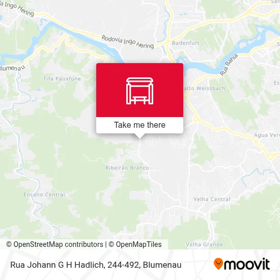 Rua Johann G H Hadlich, 244-492 map