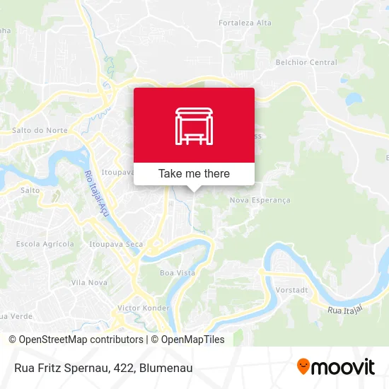 Rua Fritz Spernau, 422 map