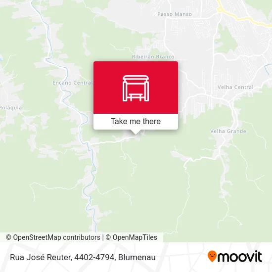 Rua José Reuter, 4402-4794 map