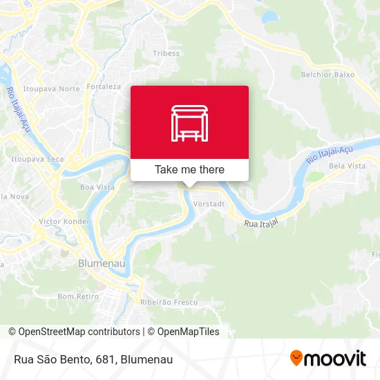 Rua São Bento, 681 map